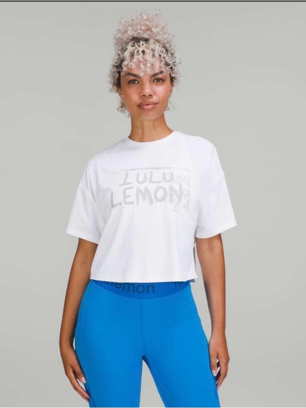 lululemon athletica abrasion resistant training short sleeve T-shirt x Ed Curtis - Picture 6 of 7